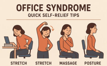 แก้อาการ Office Syndrome ง่ายๆ ด้วยตัวเองที่บ้านหรือออฟฟิศ อาการออฟฟิศซินโดรม (Office Syndrome) วิธีแก้ไขแบบเร่งด่วนด้วยตัวเอง